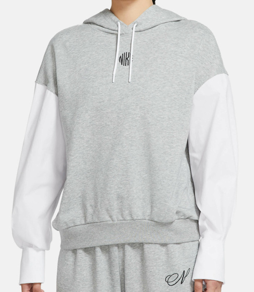 Bluza Damska Nike Sportswear Icon Clash Szara z Kapturem XS DJ6684-063