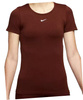 Nike Koszulka Damska - Brązowa - Rozmiar S - Aura Slim Dri-Fit ADV - DD0588-273