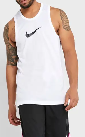 Biała Koszulka Nike Tank Top BV9387-100 3XL Męska