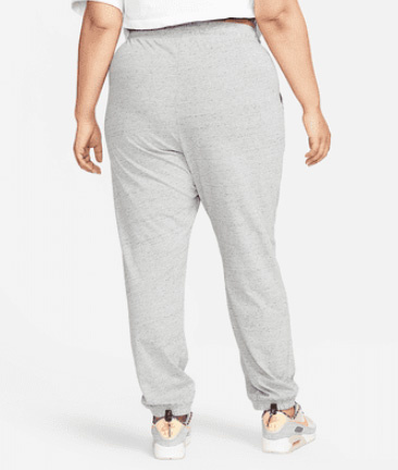 Damskie Spodnie Nike DN5021-063 Szare 1X Plus Size
