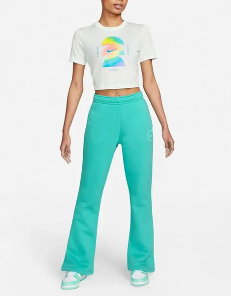 Nike Be Kind Spodnie Damskie Dzwony Niebieskie XS DR7847-392