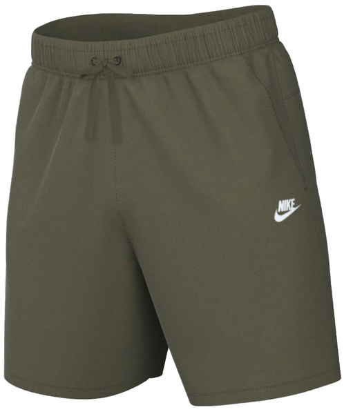 Spodenki Męskie Nike Club Fleece French Terry S Zielone DQ4595-222