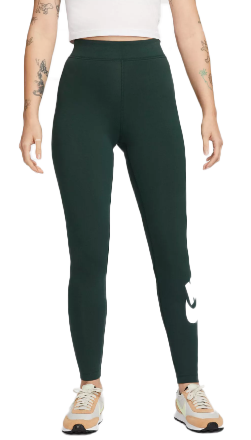 Legginsy Damskie Nike Sportswear Essential Zielone XXS CZ8528-397
