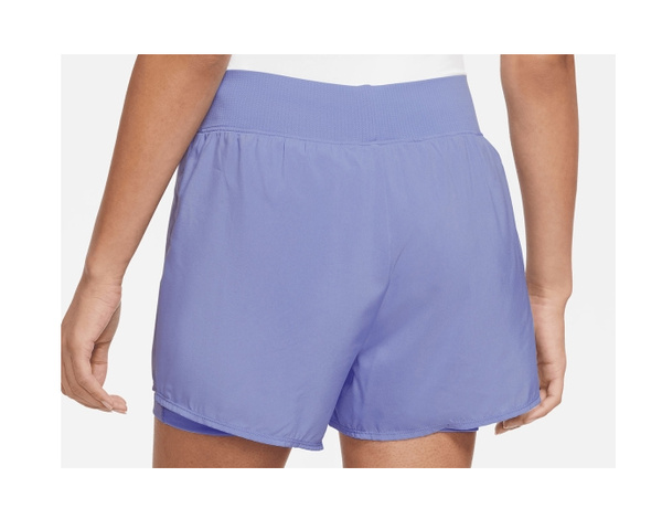 Spodenki Damskie Nike Victory Shorts Tenisowe Fioletowe XS DH9557-569