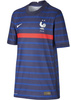 Ciemnoniebieska Koszulka Junior Nike Francja 2020 CD0922498 S