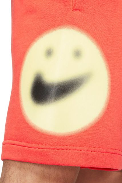 Pomarańczowe Męskie Spodenki Nike French Terry DA0645-842 L