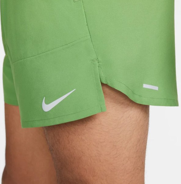 Spodenki Męskie Nike - Do Biegania - Zielone - Dri-FIT Stride Running - DM4755-377 - Rozmiar 4XL