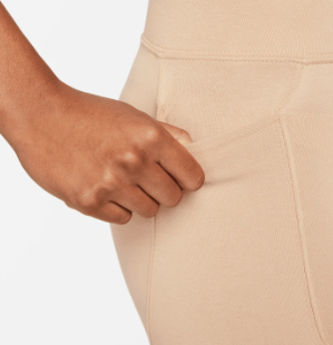 Spodenki Rowerowe Damskie Nike Everyday Modern Beżowe XS DQ6162-200