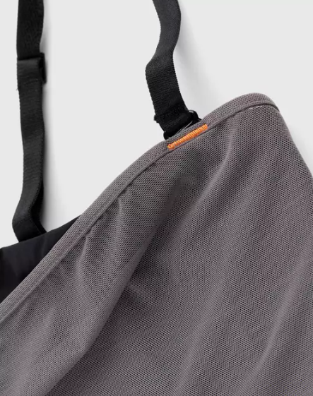 Calvin Klein Biustonosz - Szary Stanik Top - Rozmiar M - Unlined Bandeau - 0040164WBE IJ2