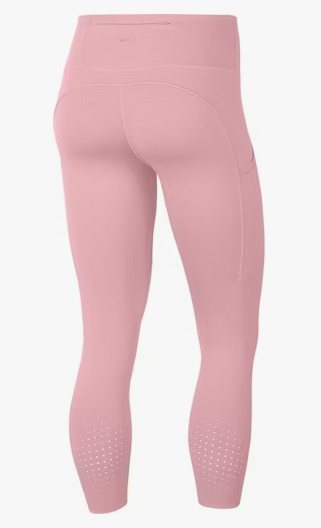 Różowe Damskie Legginsy Nike Epic Lux Power 3/4 Dri-FIT CN8043630 M