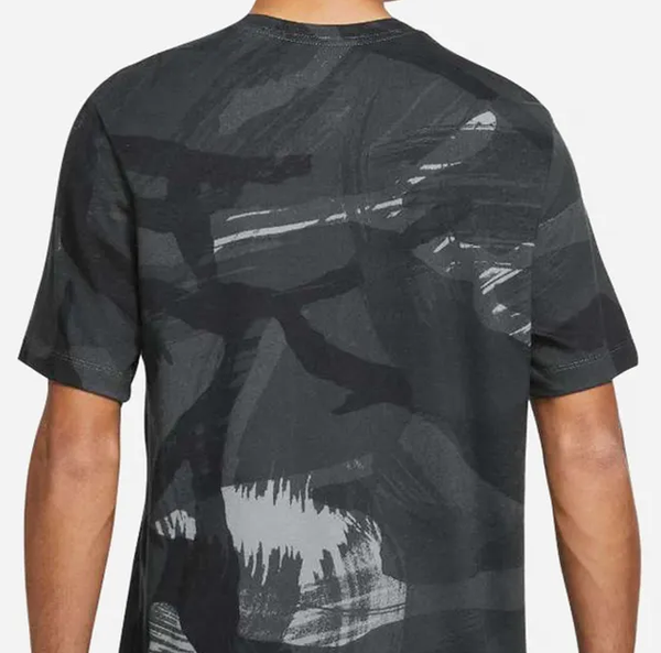 Męska Koszulka The Nike Tee Camo Dri-FIT DR7571-010 M