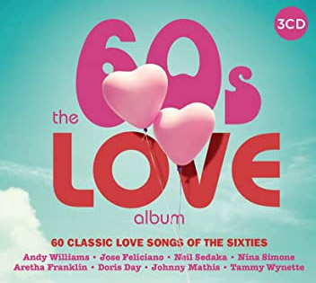 THE  60s LOVE ALBUM VARIOUS ARTISTS 3cd