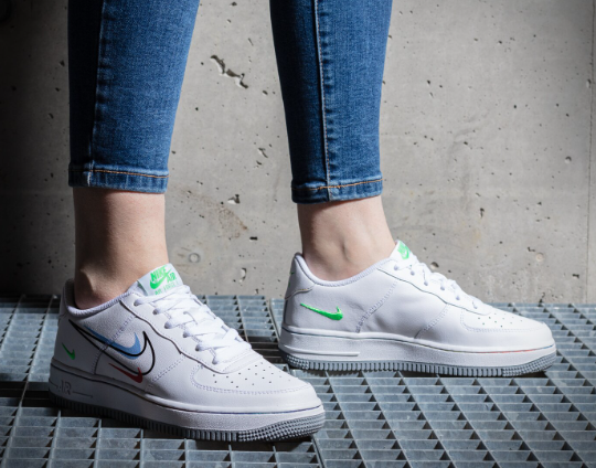 Sneakersy Air Force 1 Low GS Białe DM9473-100 r. 36,5