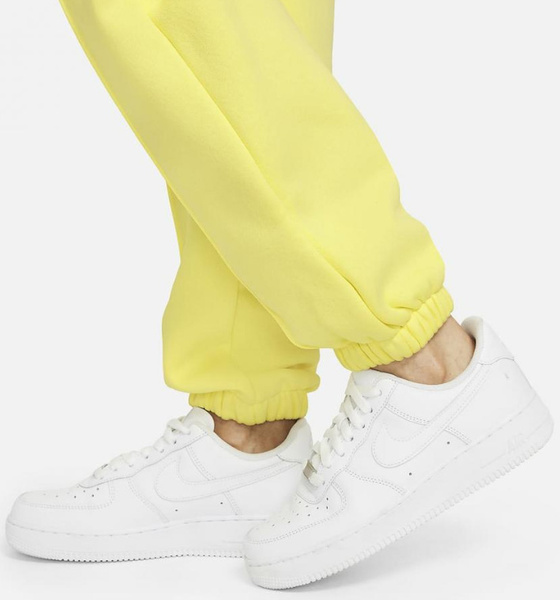 Żółte Spodnie Damskie Nike DQ0388-712 XL Sportswear Essential