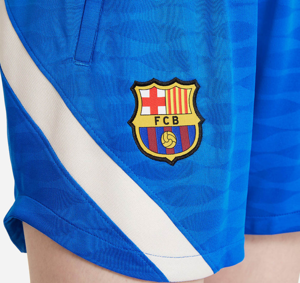 Niebieskie Spodenki Piłkarskie Damskie Nike DC0737-428 L FC Barcelona Strike