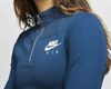 Niebieski Longsleeve Nike Air Crop Top XL CJ3108-432