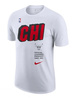 Koszulka Męska Nike Tee NBA Chicago Bulls DR6709-100 Biała S