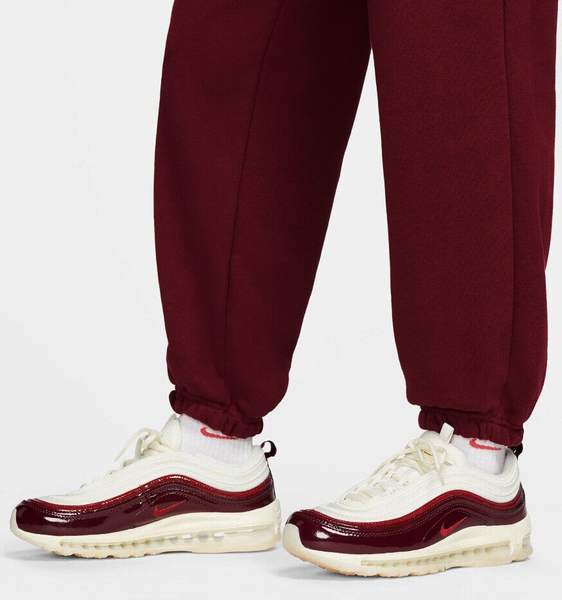 Nike Spodnie Damskie FB9959-638 Bordowe M Polarowe