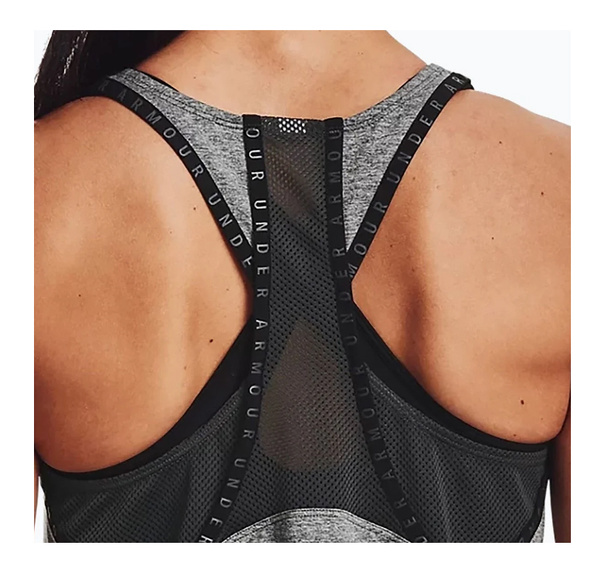 Szary Top Damski Under Armour Knockout 1360831011 SM