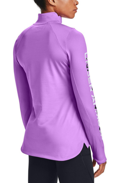 Fioletowa Koszulka Damska Under Armour SM 1359691568 ColdGear Run