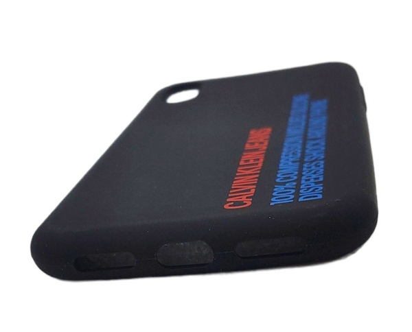 CALVIN  KLEIN JEANS SILICONE IPHONE X CASE