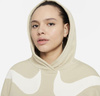 Beżowa Bluza Damska Nike DM3313-206 1X Oversize Fleece