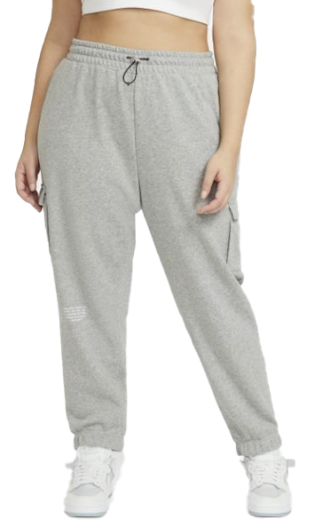 Szare Damskie Spodnie Nike NSW Bojówki 2X DC6941-063