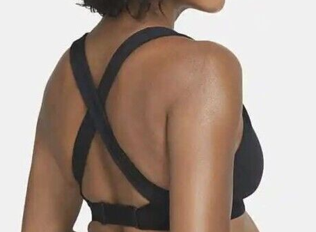 Nike Biustonosz Sportowy - Do Karmienia - Czarny - Rozmiar M - Swoosh Dri-FIT - CQ9289-010