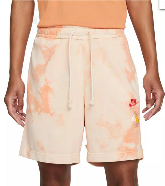 Nike Spodenki Męskie Pomarańczowe - Szorty - Rozmiar XL - SW French Terry - DM5016693