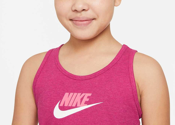 Tank Top Dziewczęcy Nike NSW Jersey Czerwony DA1386-615 XL