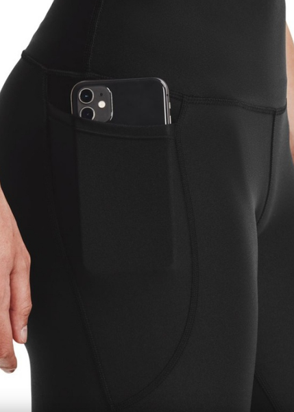 Under Armour Legginsy Damskie - Treningowe - Czarne - Rozmiar SM - Compression HeatGear - 1361011001