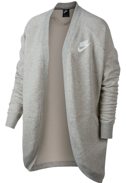 Szara Narzutka Cardigan Nike 939567-050 XL Damska Rally