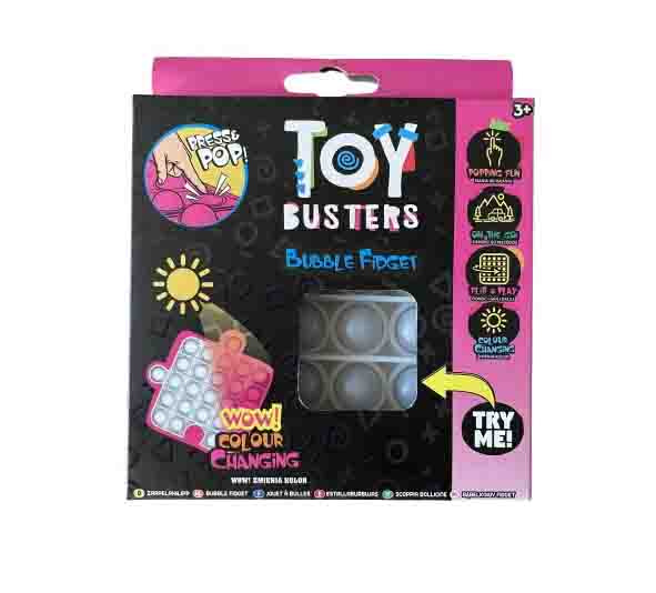 BUBBLE  FIDGET POP IT PUZZLE RÓŻOWY ZMIENIA KOLOR