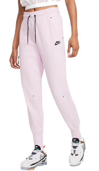 Nike Spodnie Dresowe Damskie - Joggery - Różowe - Rozmiar XL - Nsw Tech Fleece - CW4292-695