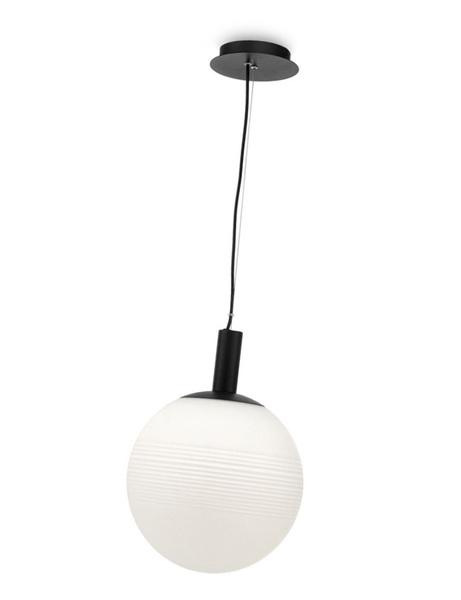 Nowoczesna Lampa Wisząca Maytoni Biały Klosz P061PL-01W