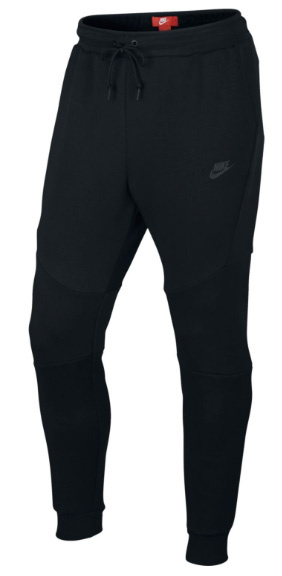 Czarne Joggery Męskie Nike Tech Fleece Slim 805162-010 M