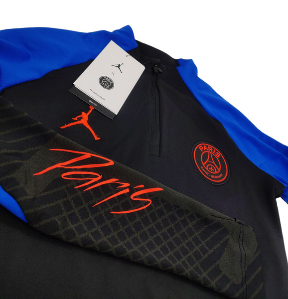 Bluza Dziecięca Nike PSG Strike Drill Top 22/23 DN1296-011 S 128-137 cm Czarna