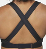 Nike Biustonosz Sportowy - Do Karmienia - Czarny - Rozmiar L - Swoosh Dri-FIT - CQ9289-010