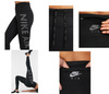 Czarne Legginsy Damskie Nike Epic Fast Dri-FIT XS z Napisem NIKE AIR – CZ9229-011