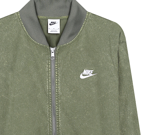 Męska sportowa kurtka Nike Club Windrunner Woven Top Olive DQ4589-222 L