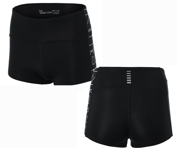Czarne Damskie Spodenki Under Armour Launch SM  1356209001