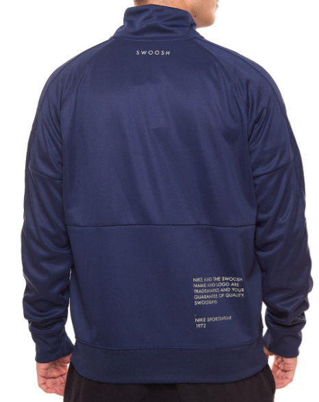 Niebieska Męska Bluza Nike Sportswear Double Swoosh L DO2757-410