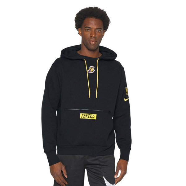 Męska Bluza Nike NBA Los Angeles Lakers Luźna Ciepła DN4706-010 S