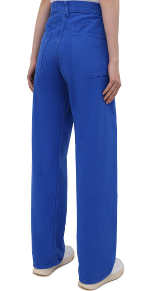 Niebieskie Jeansy Damskie Calvin Klein K20K203535C65 24/32 High Waist