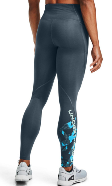 Niebieskie Damskie Legginsy Under Armour ColdGear 1359692467 S/M