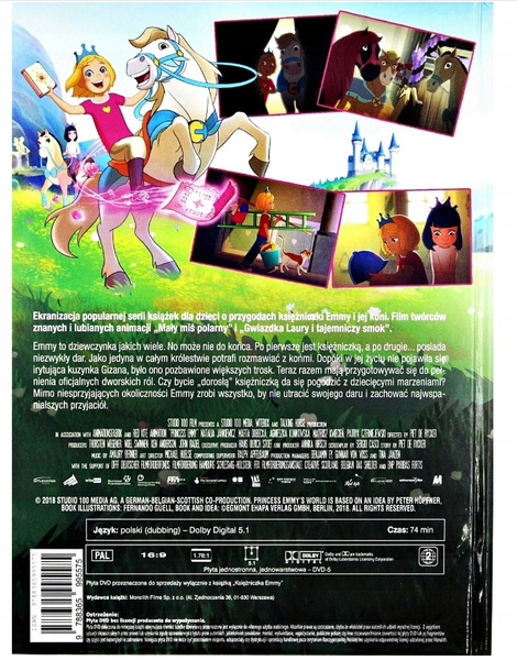 KSIĘŻNICZKA  EMMY dvd