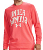 Czerwona Bluza Męska Under Armour 1361561690 L – Rival Terry Crew