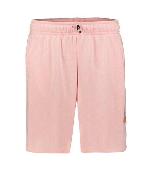 Różowe spodenki damskie Nike Swoosh DR5037-510 2X Plus Size