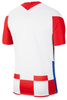 Czerwono-Biała Koszulka Junior Nike Chorwacja CD1030100 S 128-137 cm