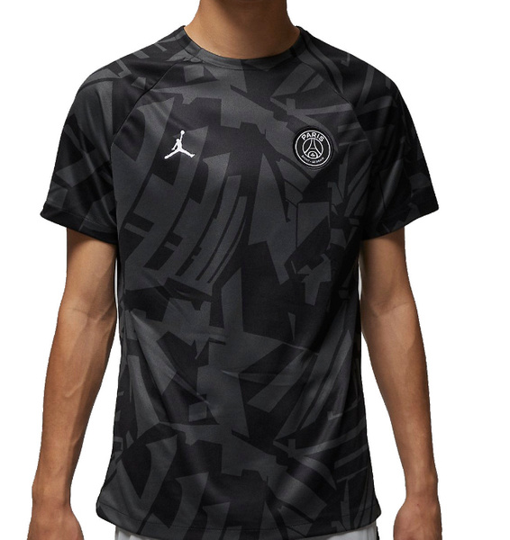 Nike - Koszulka - PSG Paris Saint-Germain - Pre Match Away 22/23 - Męska - Czarna - DN1270-011 - Rozmiar M